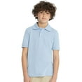 thumbnail image 5 of Real School Unisex School Uniform Short Sleeve Pique Polo Shirt, Sizes XS-XL, 5 of 6