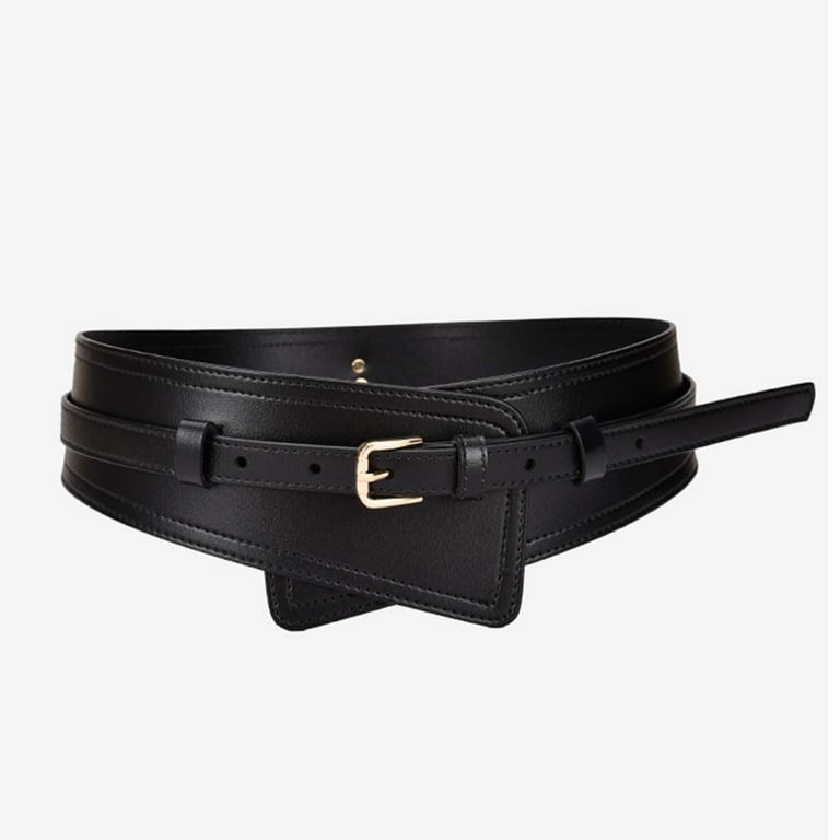 Fashion Adjustable PU Leather Body Slimming Belts For Women  display picture 2