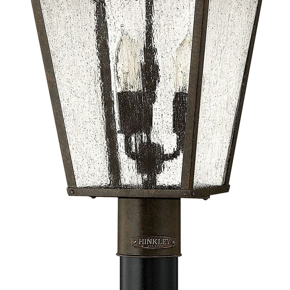 Hinkley Lighting - Three Light Post Top/ Pier Mount - Outdoor - Trellis - 3