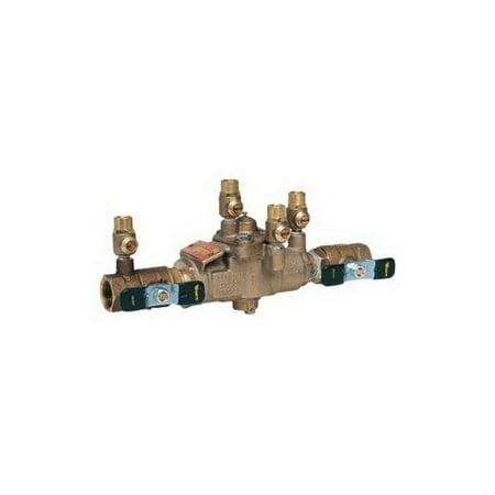 - Watts LF009 Reduced Pressure Backflow Preventer, 3/4 Inch, NPT, 175 psi