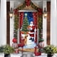 thumbnail image 5 of Decoraciones de Navidad Cubierta de Puerta de Navidad de 35 X 72 Pulgadas Cortina de Puerta de Navidad Decoración de Puerta Y Pared Del Día de Navidad Decoración de Fiesta de Vacaciones Decoraciones D, 5 of 6