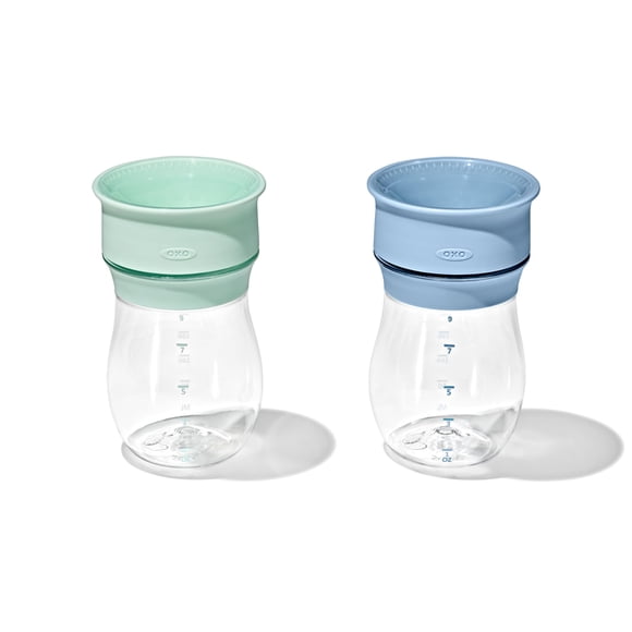 Taza OXO Tot Transitions 360 Opal/Dusk 270 ml, 6 m+2 unidades