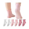 thumbnail image 1 of WAYAN Toddler Ruffle Socks for Girls, Baby Girl Grip White Frilly Grippy Non Slip Sock with Grips 0-6-12 Months 1-5T, 1 of 1