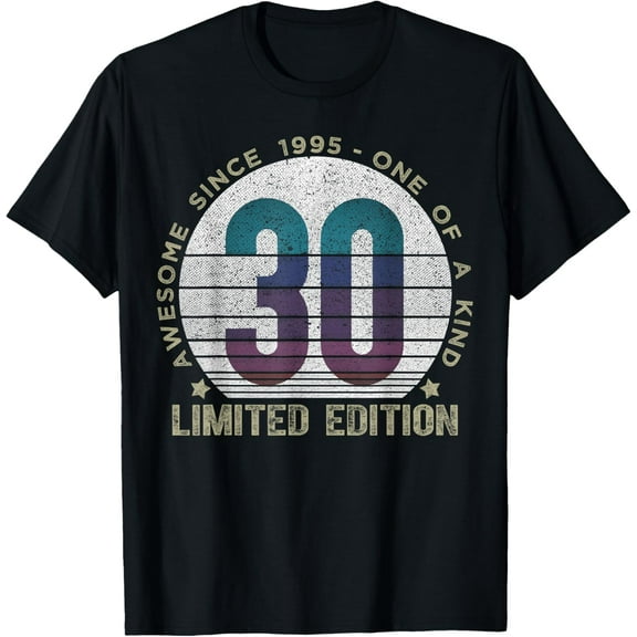 Exquisite and comfortable-30 Year Old Gifts Vintage 1995 Limited Edition 30th Birthday T-Shirt