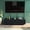 Black + MDF + American Design + Classic, variant on [Luckynote]58''Tv Console With Modern Unique Spiral Wave Design With Storage Cabinet And 2 Drawers Tv Stand For Living Room, Bedroom, Black