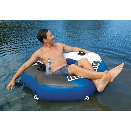 Intex - Lounge Inflatable 1 Person Floating Tube - Multi
