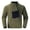 Mens Sweater Army Green, variant on Quarter Zip Up Pullover Men Fleece Long Sleeve with Pockets Casual Fall Lounge Top Sweater Dad Gifts