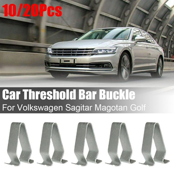 FurNest 10/20x Threshold Strip Buckle Interior Pillar Trim Clips For *-Skod