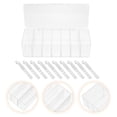 thumbnail image 2 of Shisuyan 1 Set Wired Earphone Organizing Box Cable Storage Box Multi-grid Box Cable Organize Straps, 2 of 8