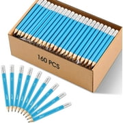 ZWlOT 160 Count Golf with Eraser, #2 HB Half,4" Mini,Pre-Sharpened, Wood Cased Short for Classroom, Office, School, Wedding and Party Game