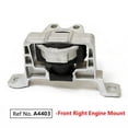 thumbnail image 4 of Remanufactured Woudy Engine Motor and Transmission Mount Set 4PCS, for Mazda 3 2.3L Hydraulic 2004-2009, Replace 4403 4404 4405 4418, 4 of 8