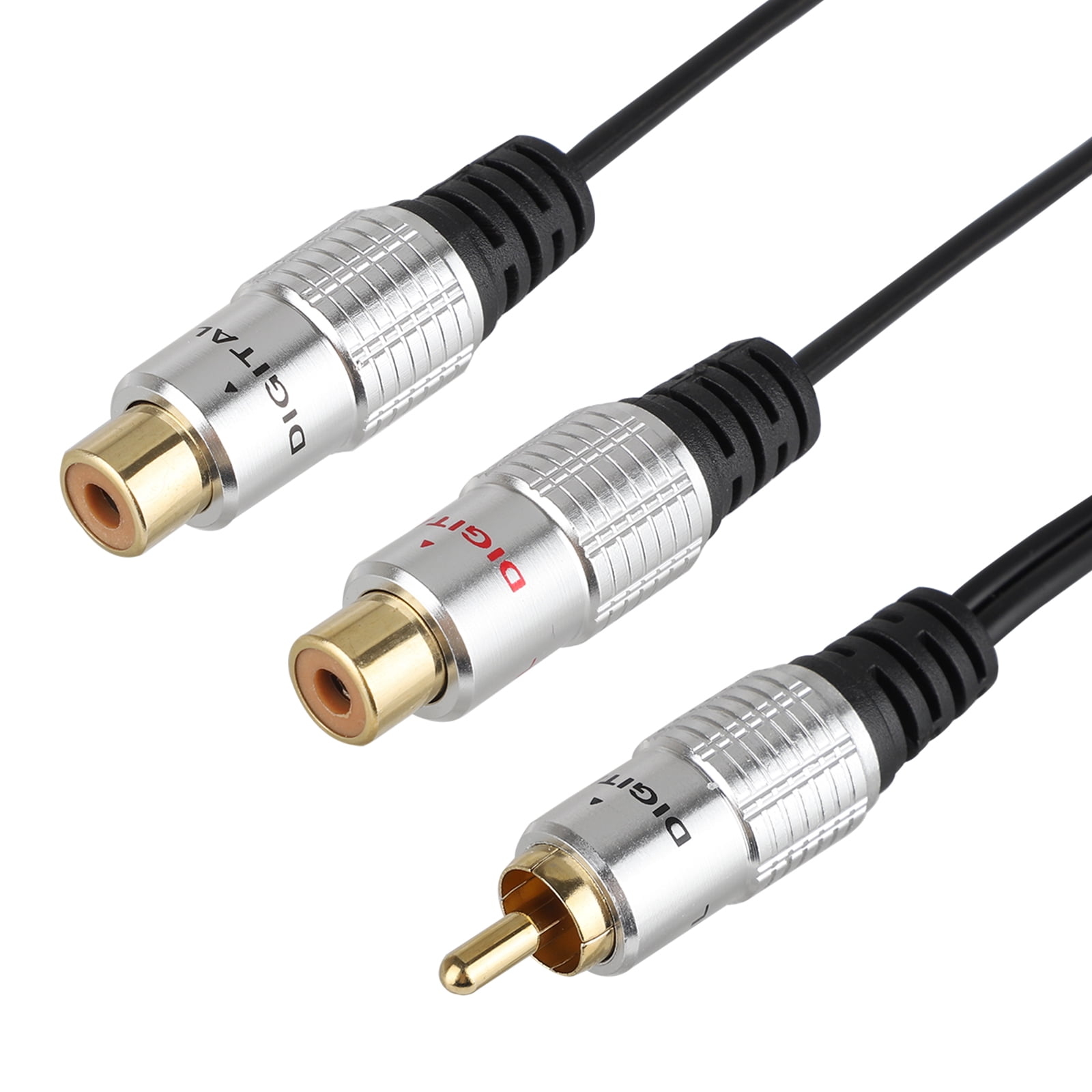 one female two male audio splitter one female two male audio splitter
