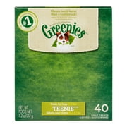 Greenies Original Teenie Dental Dog Treats, 40-Count