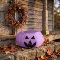 thumbnail image 7 of Extra Large Halloween Woven Basket Long Handle Tote, Storage Bag for Halloween Candy, Gifts, and Toy Organization, 7 of 7