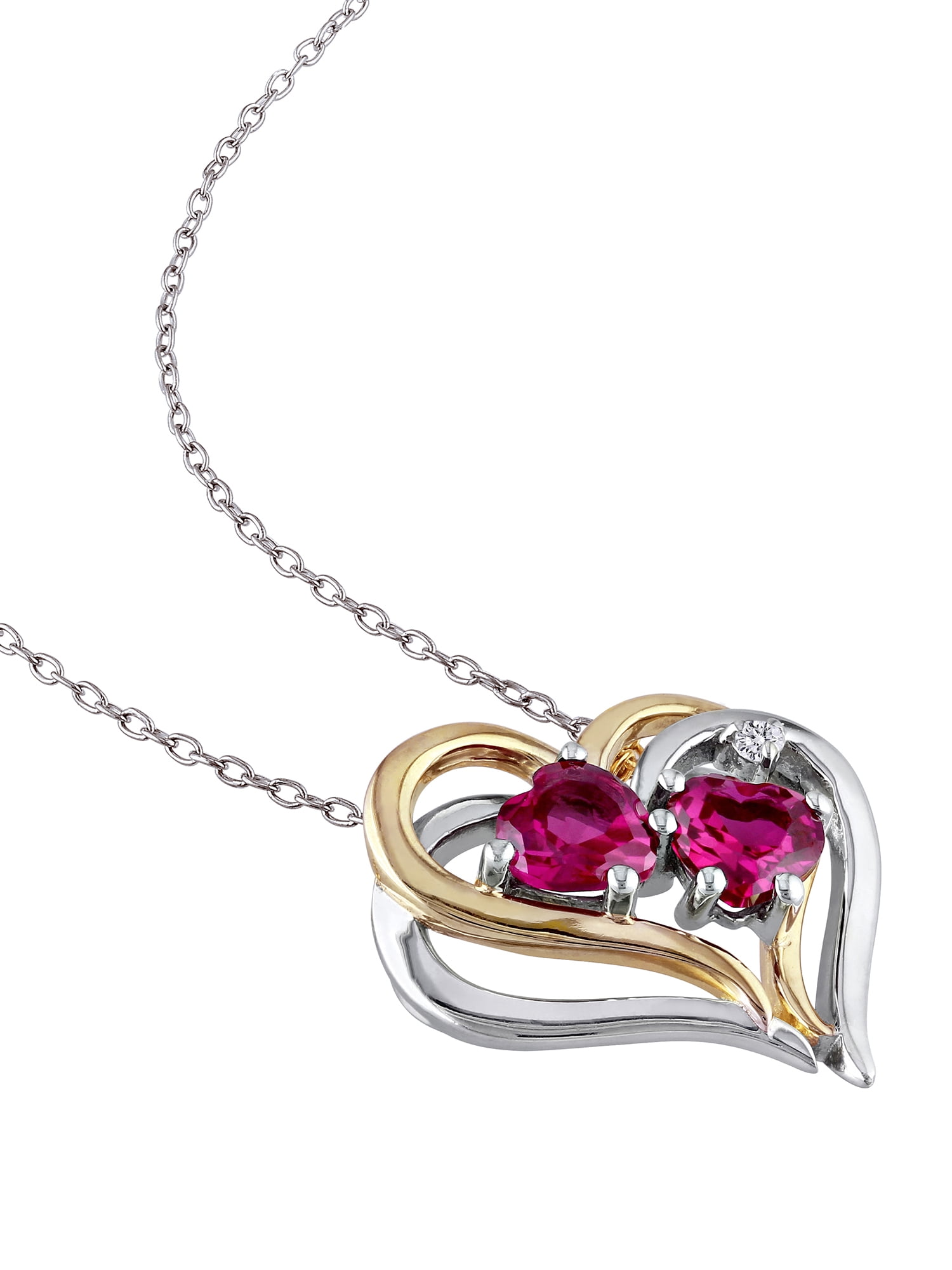 Everly Women's Ruby Sterling Silver Jewelry Set