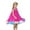 Hot Pink, variant on FhsagQ Dress for Girls Children's Fashion Solid Color Bow Tutu Dress Girls' Tutu Dress Girls' Easter Dresses with Sleeves Baby Girls' Dresses Yellow 3-4 Years