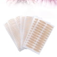 thumbnail image 2 of Miangastore 60 Sheets of Mesh Lace Double Eyelid Stickers Traceless Invisible Double Eyelid Pastes for Women Ladies (Fine Strips Pattern Round Pattern Olive Pattern 20 Sheets Each), 2 of 8