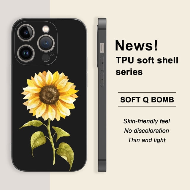 Muestra tu lado artístico con esta moderna funda para teléfono con estampado gráfico para iPhone 15 Pro Max 14 13 12 Pro 11