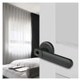 thumbnail image 4 of Door Lock, Black Fingerprint Electronic Smart Lock Dual Mode USB Rechargeable Door Lock Security Biometric Handle Lock for Apartment ,Easy to Install, 4 of 6