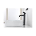 thumbnail image 5 of Elegant Lighting Victor Single Hole Single Handle Bathroom Faucet In Matte Black, 5 of 10