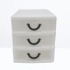thumbnail image 4 of Caja de almacenamiento multifuncional Gongxipen de 3 capas en color beige, de plástico translúcido., 4 of 8