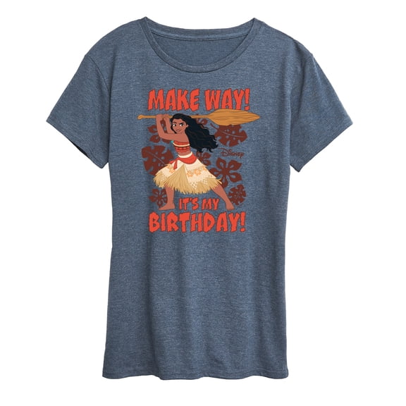 Disney - Make Way Its My Birthday Short Sleeve Graphic T-Shirt