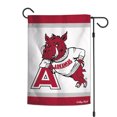 thumbnail image 2 of WinCraft Arkansas Razorbacks 12'' x 18'' Double-Sided College Vault Garden Flag, 2 of 2