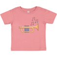 thumbnail image 3 of Inktastic Trumpet Marching Band Musician Gift Boys or Girls Baby T-Shirt, 3 of 5
