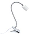 thumbnail image 4 of Support de Lampe de Table Blanc E27/E26 Tête Blanche Unique 360 Degrés Réglable Matériel Durable Clip Lampe Titulaire 100?240VEU Fiche, 4 of 6