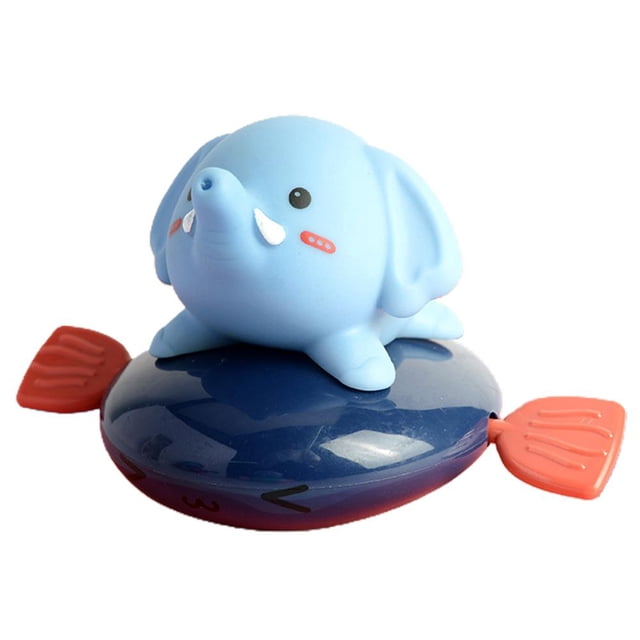 Juguete De Baño Creativo, Elefante, Pez, Juguete De Baño, Juguete De Agua Para Bañera De Bebé, Juguete Para Regalo Para Niños Y Niñas Speravity FN007619-03