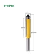 thumbnail image 1 of Lefu 1 Pcs 8mm Shank 591/5000 Cutting Diameter Flush Trim Milling Cutter 45# Steel, 1 of 6