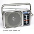 thumbnail image 5 of Panasonic Portable AM / FM Radio, Battery Operated Analog Radio, AC Powered, Silver (RF-2400D), 5 of 5