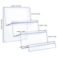 thumbnail image 4 of Acrylic Desktop Storage Rack Wallet Display Stand Holder Purse Handbag Organizer Display Rack (Three Layer), 4 of 6