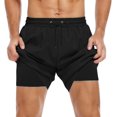 thumbnail image 4 of SURJDE Mens Swim Trunks Quick Dry Mens Board Shorts Bathing Suits Mens Swim Trunks with Compression Liner, 4 of 7