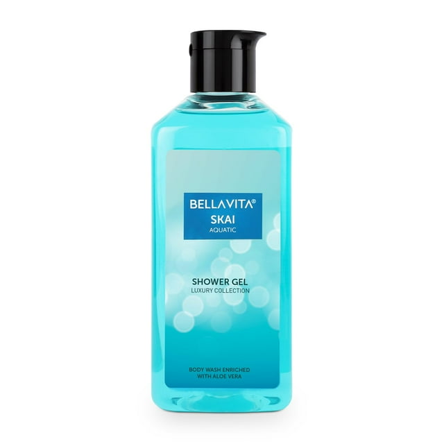 BELLAVITA Skai Aquatic Body Wash 250ml Each (Pack of 2)