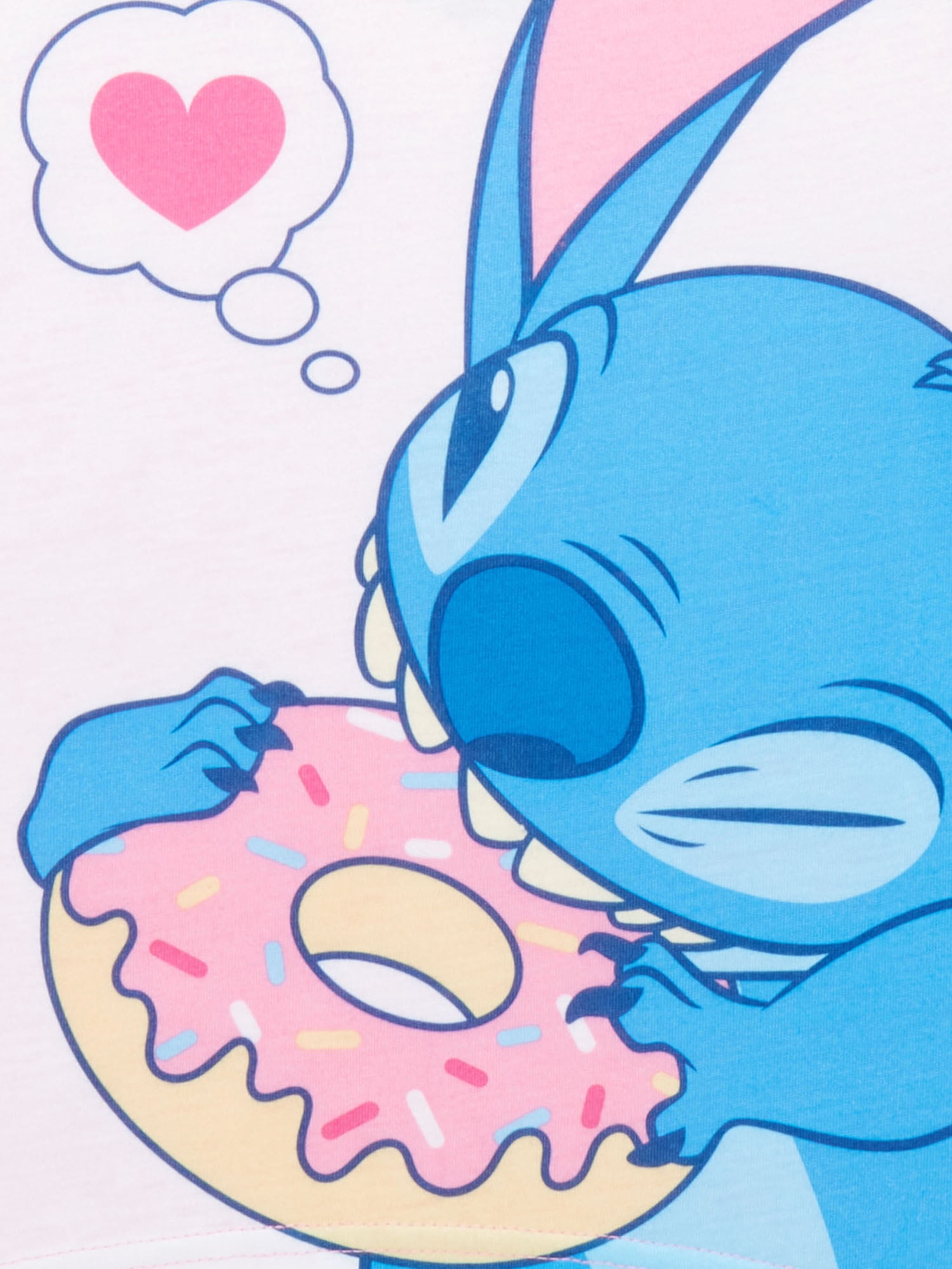 Lilo & Stitch Pajama Set (Children's) Fire Retardant Bunny Fleece Pajamas, Pink, 2-Pack