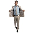thumbnail image 3 of Azzuro 2-Piece Suit Set with Jacket and Dress Pants, Slim Fit, 3 of 6