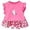 H407-Hot Pink, variant on TOWED22 Infant Baby Girl Clothes 2 Piece Graphic Print Ruffle Sleeve Top Tank and High Waist Shorts Set Summer Outfits Soft Everyday Clothing(Blue,18-24 M)