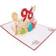 thumbnail image 4 of iGifts And Cards Happy 96th Birthday with Presents 3D Pop Up Greeting Card – Ninety-six, Awesome, Balloons, Unique, Celebration, Cool, Feliz Cumpleaños, Party, Congrats, 4 of 5