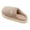 Khaki, variant on Women's Indoor Bedroom Faux Fur Anti-Skid Slipper with Memory Foam Wool-Like House Shoe with Rubber Sole Warm Winter Suede House Slippers