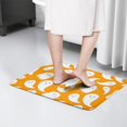 thumbnail image 4 of Orange Halloween Cute Ghosts Flannel Non Slip Door Rugs,Washable Door Mats Indoor,Decorative Door Mats,Dirt-Resistant and Absorbent Doormat for Entrance,Bedroom,Kitchen,Bathroom,23.5x16in(60x40cm), 4 of 5