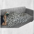 thumbnail image 6 of Motorcycle Soft Flannel Fleece Blanket, Retro Motorcycle Drawings of Old-Fashioned and Modern on White Background, Cozy Plush for Indoor and Outdoor Use, 50" x 70", Grey White Black, by Ambesonne, 6 of 6
