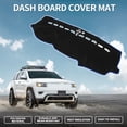thumbnail image 2 of Cubierta de tablero de Unique Bargains para Jeep Grand Cherokee antideslizante | Alfombrilla de cubierta de tablero para consola central negra y azul 1 pieza, 2 of 6