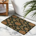 thumbnail image 3 of Modern Green Floral Accent Rug, 20x32 inch - Non-Slip, Washable Rug for Your Bedroom, Entryway, or Living Room, 3 of 5