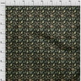 thumbnail image 4 of oneOone Cotton Flex Black Fabric Asian Suzani Quilting Supplies Print Sewing Fabric By The Yard 40 Inch Wide, 4 of 5