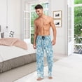 thumbnail image 7 of Christmas Snowflakes Ghost Pajama Pants, Men's Lounge Pants Light with Drawstring and Pockets, Christmas New Year Birthday Father's Day Gifts, Medium, 7 of 7