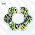 thumbnail image 3 of Hirioo Football Doodle for Baby Cotton Petal Bib Drool Bibs for Baby Boy Unisex, 3 of 9