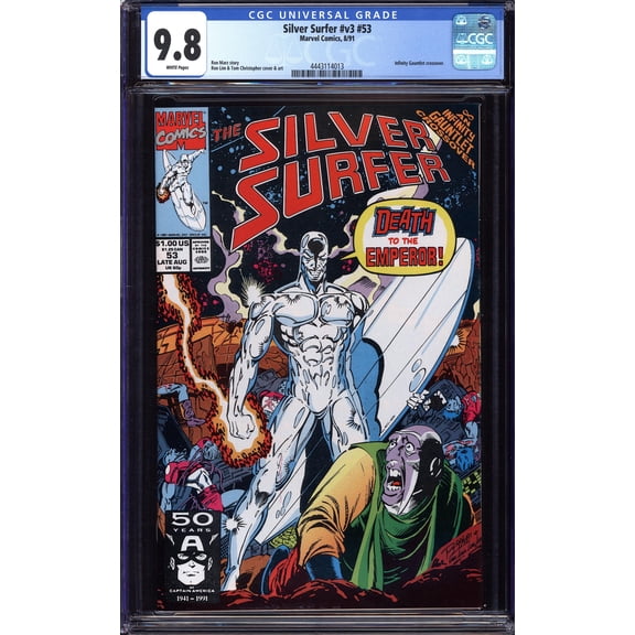 Silver Surfer #53 - CGC 9.8 Comic Book