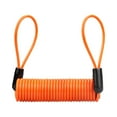 thumbnail image 4 of koolsoo Câble de Rappel de Sécurité pour Verrouillage de Disque Câble de Rappel de Disque pour Moto Vélo VTT Orange, 4 of 9