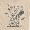 thumbnail image 2 of Peanuts - Snoopy Mummy And Bats - Men's Short Sleeve Graphic T-Shirt, 2 of 6
